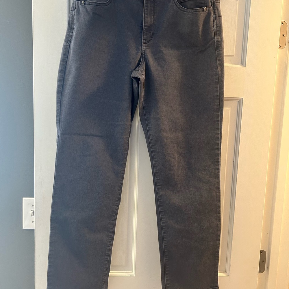 Democracy Women's Gray Straight Leg Jeans